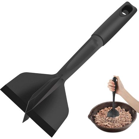 Hachoir à viande, hachoir à hamburger, broyeur à viande de qualité supérieure en nylon résistant à la chaleur, broyeur à bœuf haché (1/3)