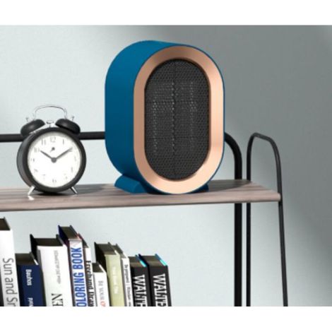 Radiateur Soufflant Céramique - 1200 W - Pour Salle De Bain Chambre Bureau - 1 Pièce (1/3)