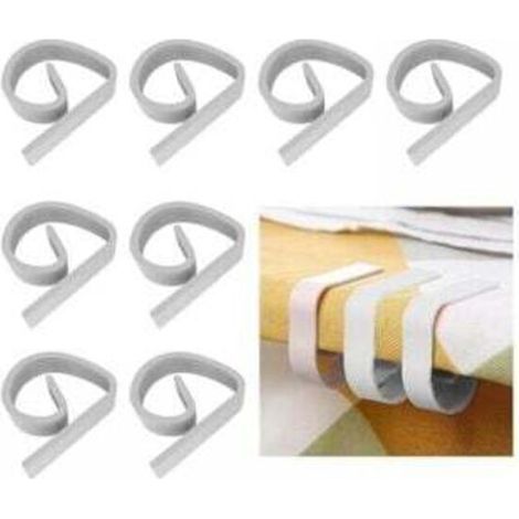 [JAMAIS UTILISÉ] 10 Pièces Pince Nappe Exterieur, Pince Nappe Table De Jardin, Pince Nappe Table Epaisse, Pince Nappe Table, Pince Nappe Blanche, Pince Nappe (1/4)