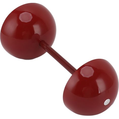 Leselampe für Kinder, stufenlos dimmbar, 3 Farbmodi, USB-Ladefunktion, schlichtes Design, Schreibtischlampe für Kinder, geeignet für Familie, Büro und Schule, Rot (1/5)
