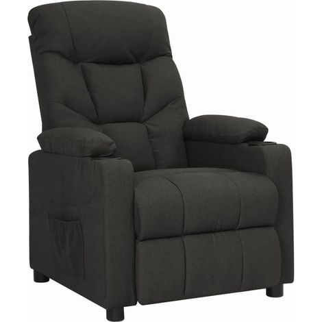 Relaxsessel Schwarz Stoff