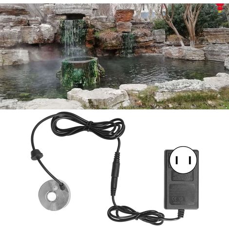 Ultraschall-Nebelgenerator für Springbrunnen – Aluminiumlegierung, nebelgekühlt, 110–240 V kompatibel für Teiche, Steingärten, Aquarien und Vasen (1/5)