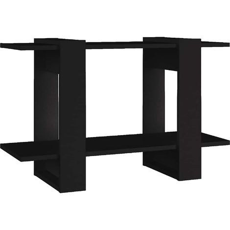 Maison Exclusive - Estantería/divisor de espacios negro 80x30x51 (1/5)
