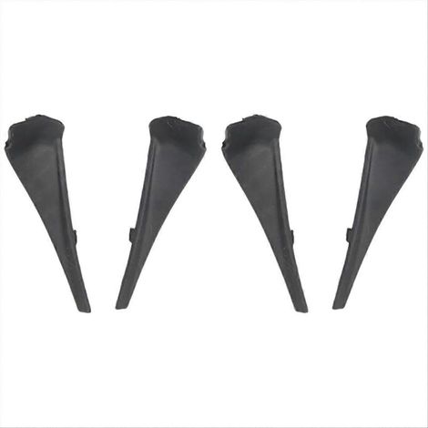 2 pares de fundas para brazos de limpiaparabrisas delanteros de coche (1/5)
