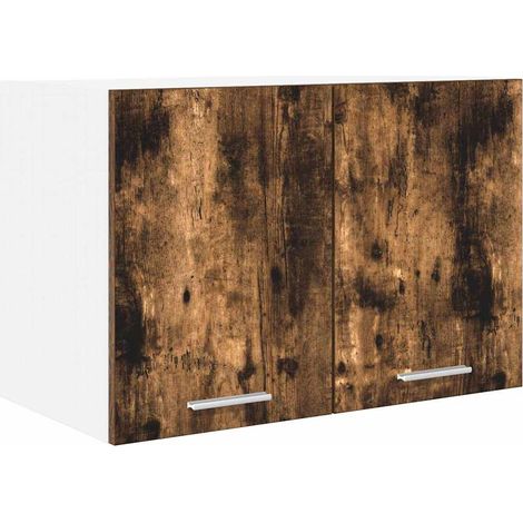 Maison Exclusive - Armadio pensile Rovere Affumicato e Bianco 60 x 31 x 40 cm