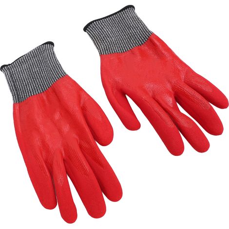 1 paire de gants de travail de sécurité légers, résistants à l'abrasion, antidérapants, réutilisables et multifonctionnels pour un usage quotidien. (1/5)