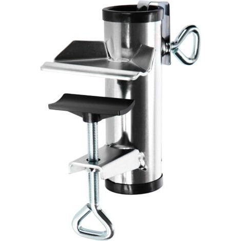 Porte-Parasol en métal - Pied de Parasol pour Balcon, terrasse ou Table - Porte-Parasol de Balcon XL (Ø 25-38mm ) (1/5)