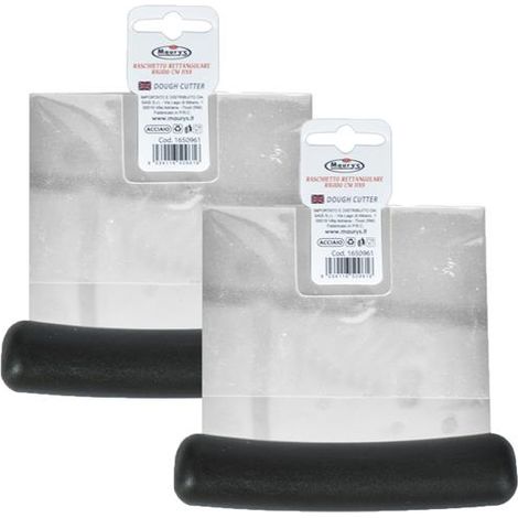 KIT SET 2 PZ MAURY'S RASCHIETTO CUCINA RETTANGOLARE RIGIDO 11 X 9 CM (1/2)