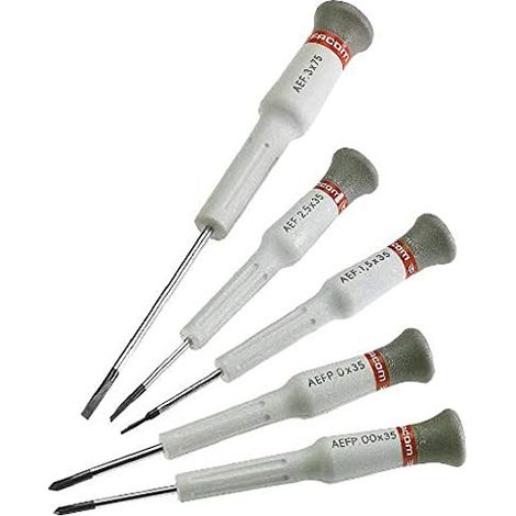 FACOM JEU DE 5 TOURNEVIS DE PRECISION (1/3)