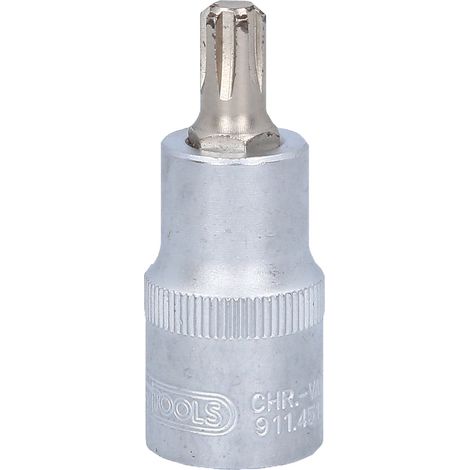 KS Tools Bit-Stecknuss für RIBE-Schrauben, M8, Länge 55 mm (1/5)