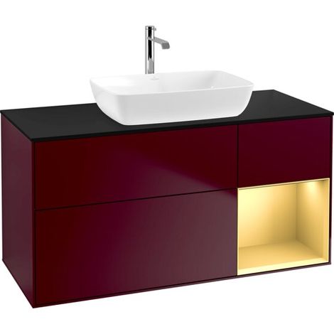 Villeroy & Boch F832HFHB Meuble sous-lavabo Finion F83 (1/2)