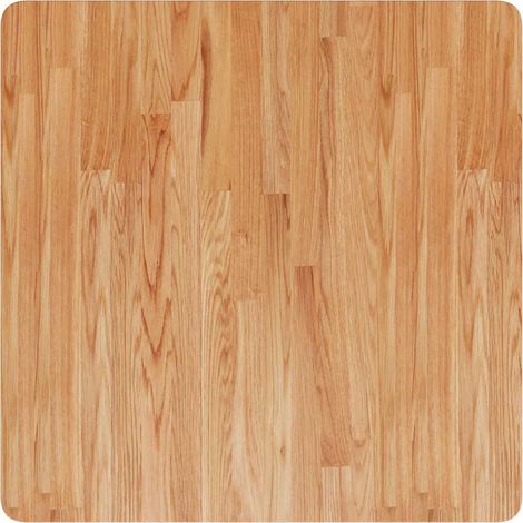 Piano Tavolo Piano Scrivania Quadrato Marrone Chiaro 70x70x4cm Rovere Trattato DAS807167 (1/5)