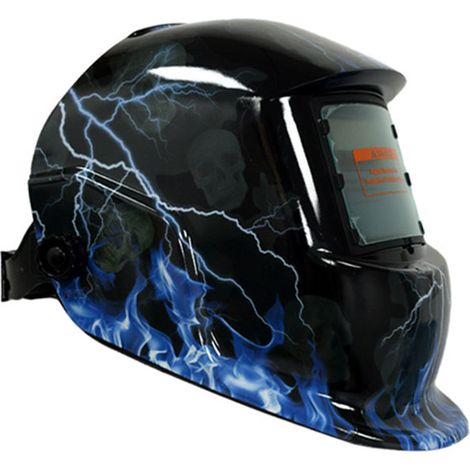 Elektroschweißhelm mit Spritzschutz und automatischer Abdunkelung, Argon-Lichtbogenschweißhelm, vollautomatische Abdunkelung (1/5)