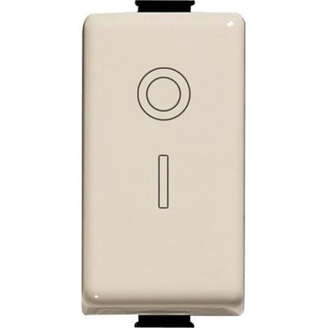 A5011 Interruttore 1 Modulo 2P 16A 250V Ac Avorio Matix (1/2)