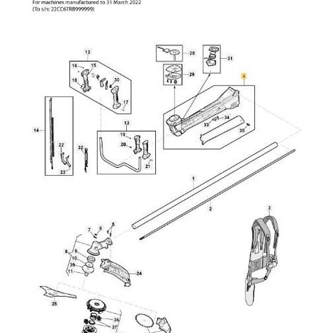 GETRIEBEKASTENBAUGRUPPE SBC 646-656DX – ORIGINAL STIGA DISPLAY – 118805216/0