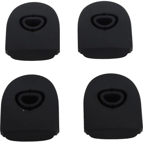 4 bouchons de rechange compatibles avec le bouchon de bouteille d'eau en silicone anti-fuite Owala FreeSip (noir). (1/5)