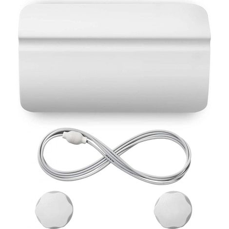 Blanc Ouverture de porte automatique pour animal domestique Pour dressage de chiens,chats,animaux domestiques Accès libre Salle de bain,chambre à coucher (1/5)