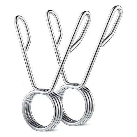 Une paire de clips/boucles à ressort de 50 mm pour barres d'haltères – anneaux/fixations de retenue pour disques de contrepoids (1/5)