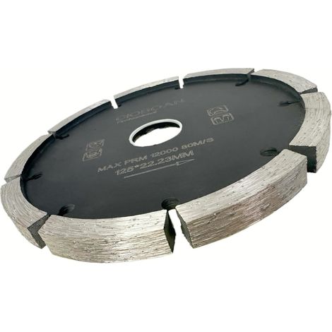 Disque à Déjointer 125mm, Épaisseur 8mm Diamant Joint Brique  Spécial meuleuse d'angle. dejointeur brique pour la rénovation de façade et le nettoyage précis du mortier (1/5)