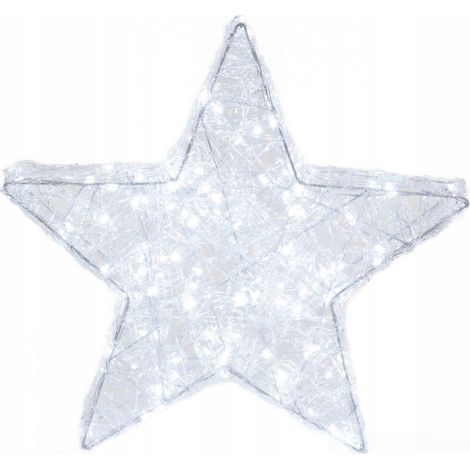 Feeric Lights Stella luminosa trasparente 50 cm LED