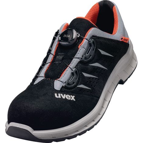 uvex 6908 6908240 Sicherheitshalbschuh S1P Schuhgröße (EU): 40 Schwarz/Rot 1 Paar (1/5)