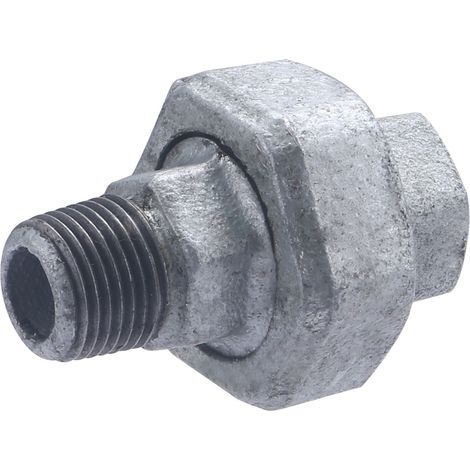 Raccordo unione galvanizzato, maschio - femmina uguale, MF15x21 NOYON & THIEBAULT (1/5)