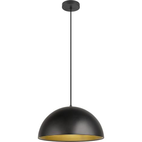Suspension FORCHINI M 40 E27 L150 cm 40W noir mat/or mat - SLV - 1008536 (1/3)