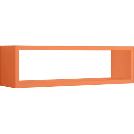 Cubo Regolo Arancio 60 x 17 cm