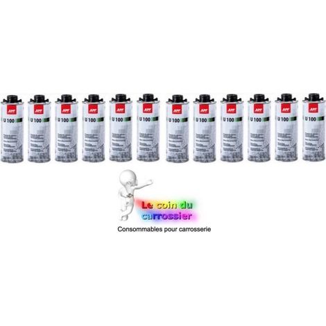 Carton de 12 anti gravillons noir U100