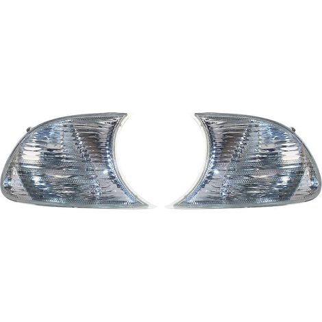Klare Positionsleuchte/Blinker/Eck-Parkleuchte für BMW E46 3er Coupé 1999-2001 63126904307 63126904308()