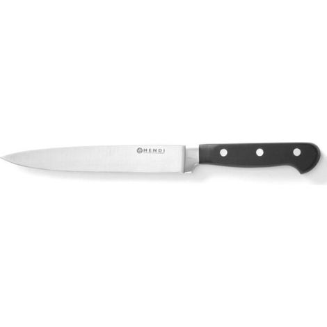 Couteau De Boucher - Lame 200 Mm - Acier Chrome-Molybdène Forgé - Manche POM - 1 Pièce
