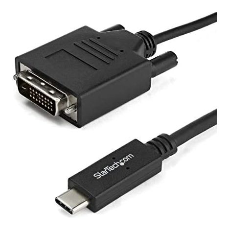 StarTech.com CDP2DVIMM1MB cavo adattatore USB-C a DVI nero 1 m (1/5)