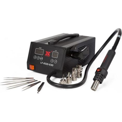 Xytronic STATION DE SOUDAGE POUR COMPOSANTS CMS - PROTECTION ESD - 600 W (1/5)