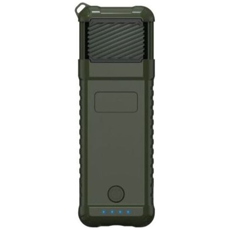 Répulsif Anti-Moustiques Portable Électrique pour Extérieur, 9600 mAh Batterie Mobile, Température de Chauffe 130 à 165℃, pour Camping et Randonnée (1/4)