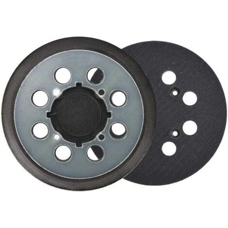 Patin De Remplacement - Ponceuse 125 Mm 8 Trous D Aspiration - Compatible Dewalt Dcw210n Dwe6423 - 1 Unite (1/5)