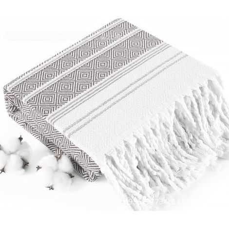 Serviette de bain et de gym unisexe en coton à séchage rapide, extra-large 180x100 cm, couleur 11. (1/5)