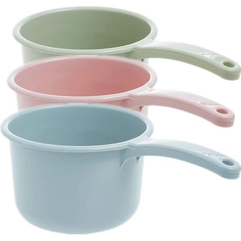 Louche À Eau - Polypropylène Épais - 30,5 cm - Pour Cuisine Salle De Bain Rincage Plantes - Lot De 3 (1/5)