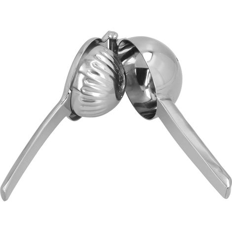 Große, manuelle Zitruspresse, ergonomischer und komfortabler Griff, Zitronenzange aus Edelstahl 304, minimalistisches Küchenutensil (1/5)
