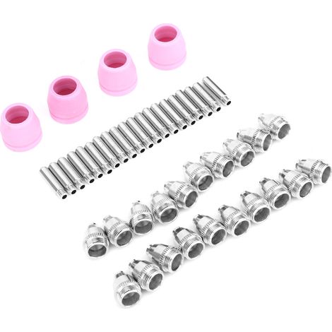 44 pièces Accessoires de découpe plasma : protection d'électrode de buse pour pièces d'usure AG 60/SG55 (44 pièces) (1/5)