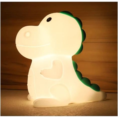 Nachtlicht Baby Dinosaurier – 7 Farben – berührungsempfindlich – wiederaufladbare LED