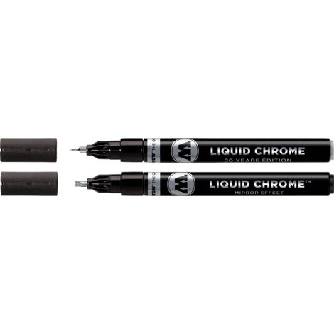 MOLOTOW LIQUID CHROME MO703115 Marqueur peinture chrome 1 mm, 3 mm R421192 (1/5)