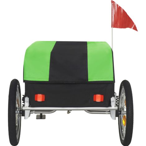 Remolque de bicicleta 40 kg, plegable, 16 pulgadas, funda impermeable extraíble DESVIAE (1/5)