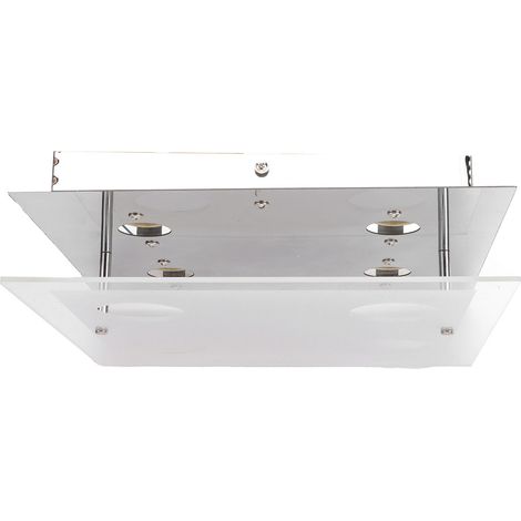 Plafonnier LED GU10, simple et moderne, encastré, pour chambre, salon ou salle à manger, 85-265 V (1/5)