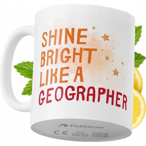 Mug humoristique pour géographe, avec un texte amusant et un design graphique original. Idéal pour les anniversaires, les fêtes et les occasions spéciales. Mug premium pour la maison, le bureau et le  (1/5)