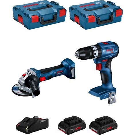BOSCH Kit BK220 (GWS 18V-7 + GSB 18V-45 + 2 x 4,0 Ah ProCORE + GAL18V-40 + 2 x L-Boxx 136) (1/5)