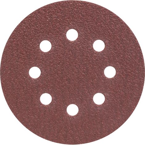 Bosch 2607019491 - Paquete de 25 lijas para lijadoras excéntricas(diámetro de 125 mm, grano 40) (1/2)