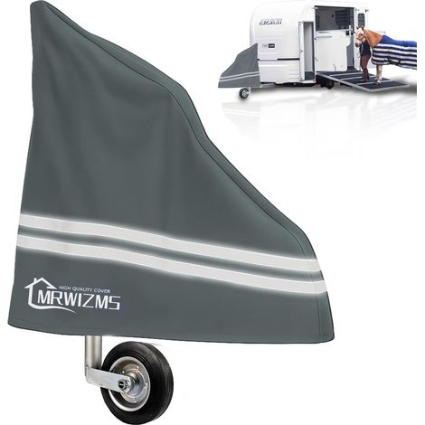 Bâche de protection pour timon pour cheval (gris) (1/5)