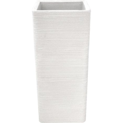 Pilone portavaso Telcom shabby bianco perla (1/4)