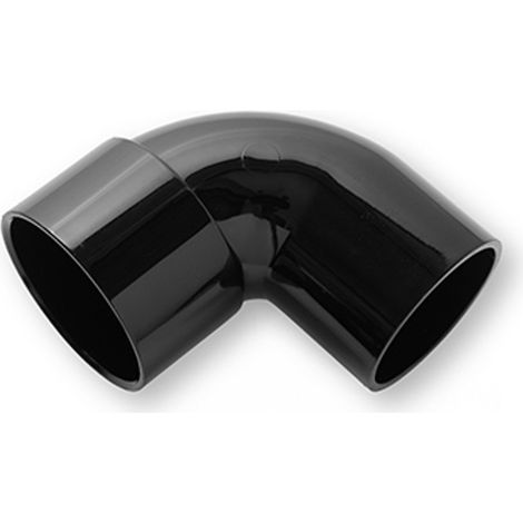 Primaplumb 40mm 90 Deg Spigot Bends - Durable Black Plumbing