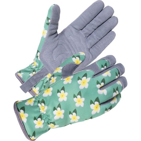 Gants de jardin authentiques pour femmes - Doublure douce - Coupe confortable - Pour le travail et l'entretien du jardin (1/4)